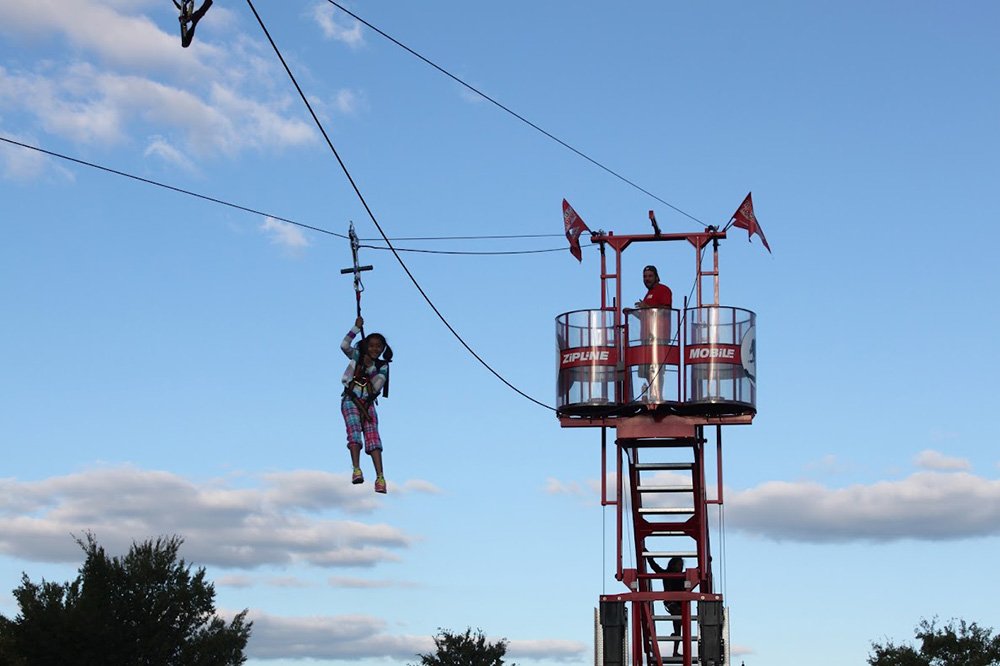 Mobile Zip line